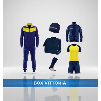 BOX VITTORIA modrá žltá