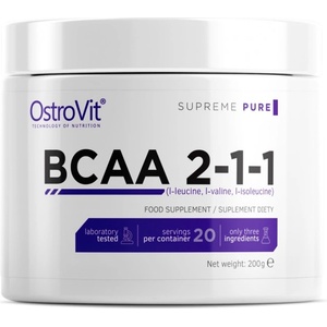 OstroVit BCAA 2: 1: 1 Powder [200 грама] Неовкусен