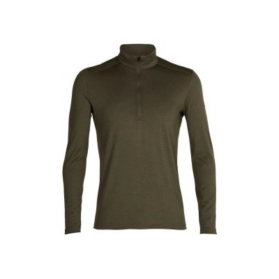 Icebreaker pánské dlouhý rukáv Mens 200 Oasis LS Half Zip, Loden