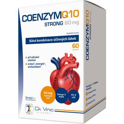 Coenzym Q10 Strong 60 mg DaVinci Academia 60 tobolek