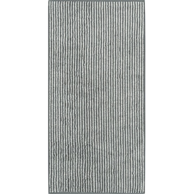 Cawö ručník Two Tone Stripes 480 břidlicová 50 x 100 cm