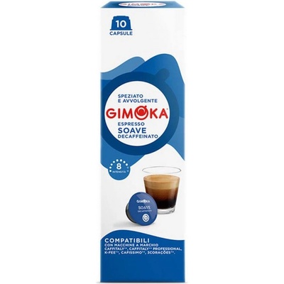 Gimoka Soave Decaffeinato безкофеинови кафе капсули Caffitaly 10 бр