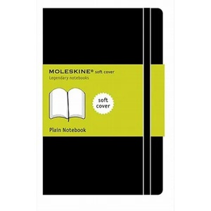 Moleskine Moleskine Soft Large Plain Notebook Black | Moleskine