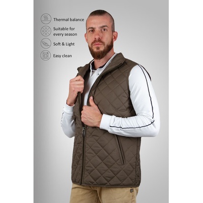 N-STAR Мъжки елек - Кафяв 2081490 (262836_Кафяво)