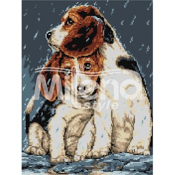 Image 1 of Milena Style Братска обич - Печатана Aida 14 ct без конци