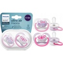 Avent Philips Ultra air text dievča 2 ks V001038