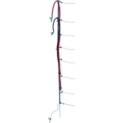 Síť pro ovce, kozy TitanNet Premium Vario +/- výška 122 cm, délka 50 m, dvojitý hrot, modro-bílá