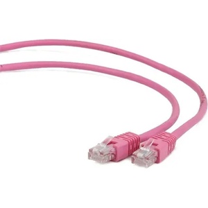Gembird RJ45 CAT5e UTP M/M кабел за данни 5 м розов PP12-5M/RO (PP12-5M/RO)