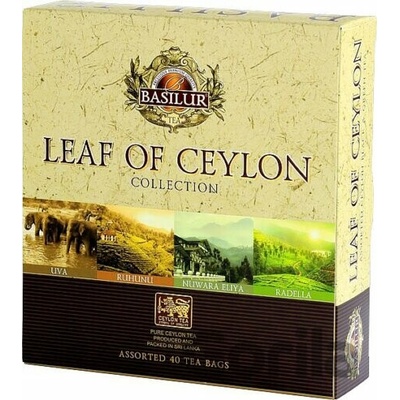 Basilur Leaf of Ceylon Assorted 40 sáčkov