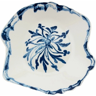 Seletti Hlboký tanier DIESEL CLASSICS ON ACID TALAVERA 25 cm modrý porcelán