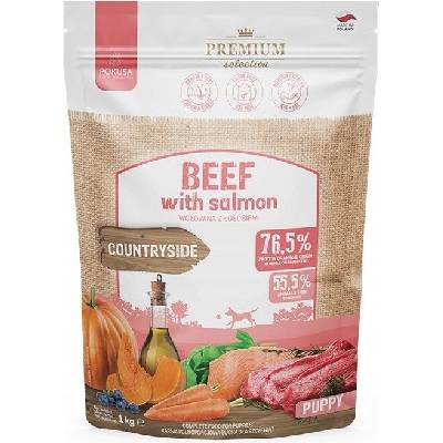 Pokusa puppy hovězí lososové 1 kg