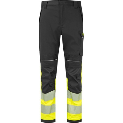 Portwest nohavice FR450 PW3 Modaflame Hi-Vis FR reflexní žltá/čierna