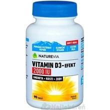 SWISS NATUREVIA VITAMIN D3-EFEKT 2000 I.U. 90 ks