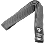 Ground Force Сив колан за деца от Ground Force (GF-belt-kids-grey-solid-M4)