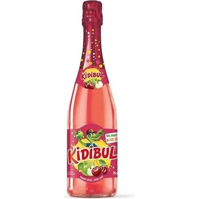 Kidibul Detský šumivý nápoj višňa bio 0,75 l