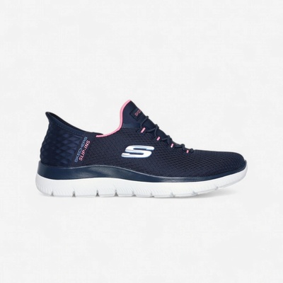 Skechers dámska obuv Slip Ins Summits Diamond Dream na športovú chôdzu tmavomodrá