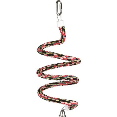 Flamingo Twister perch cotton Small - Въжени кацалки за птици