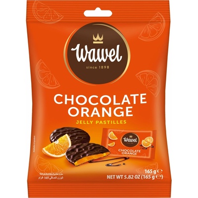 Wawel želé cukríky v čokoláde Orange 165 g