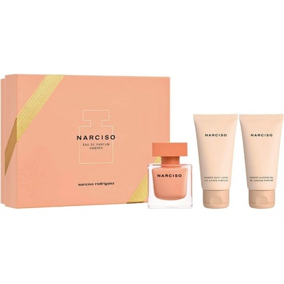 Narciso Rodriguez Narciso Ambrée EDP 50 ml + tělové mléko 50 ml + sprchový gel 50 ml dárková sada