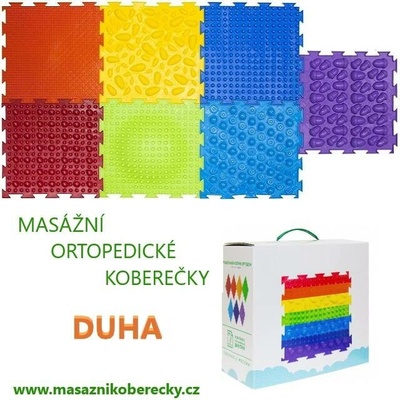 Ortodon Masážní koberečky: sada DUHA