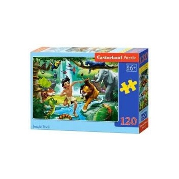 Castorland Jungle Book 120 pcs Пъзел 120 броя Анимации (287345) (287345)
