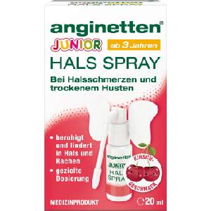 anginetten® Спрей за гърло Junior - 20 мл