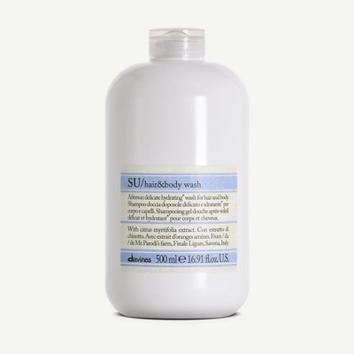 Davines SU Citrus Myrtifolia šampon po opalování na tělo a vlasy (AfterSun Delicate Hydrating Wash for Hair and Body) 250 ml