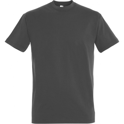 Sol's Imperial pánske tričko s krátkym rukávom dark grey