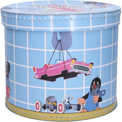 Kazeto Krabice kulatá Krtek 25 cm