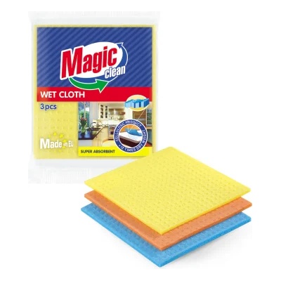 Magic Clean Попивателни кърпи Magic Clean биоразградими S 3 бр (mc 0114)
