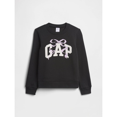 GAP mikina s logom čierna