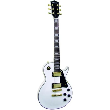 Dimavery LP-520 E-Guitar White /Gold