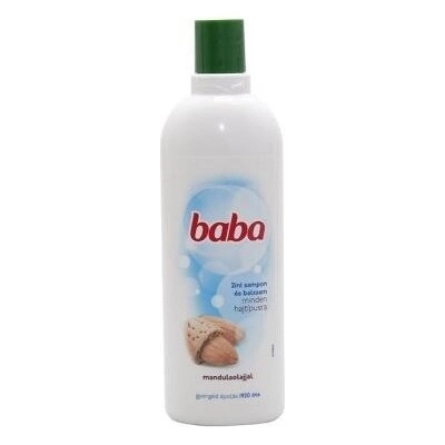 Baba - detský šampón 2v1 s mandľovým olejom 400 ml