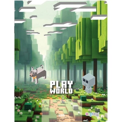 KARTON 2026 Sešit A4 444 Playworld Landscape