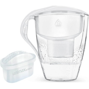 Dafi Кана OMEGA с филтър Unimax - Бяла, 4 L