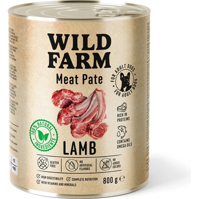 Wild Farm Pate Lamb 800 g