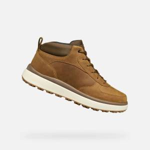 Geox Светлокафява мъжка ankle обувки Geox Granito + Grip Geox | Kafyav | МЪЖЕ | 41
