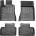 FroGum Гумени стелки Frogum Proline 3D съвместими с MERCEDES S-CLASS W220 (1998-2005) 4 ЧАСТИ