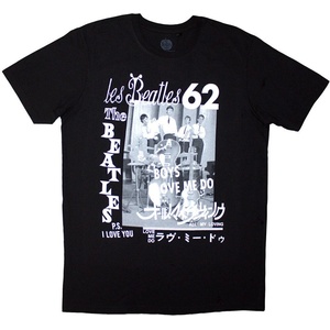 The Beatles 1962 Black S Риза (BEATTEE618MB01)