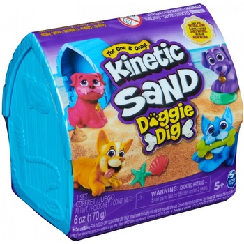 Kinetic Sand кученце в къщичката мини (6068641)