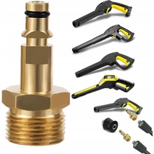 Rosfix Mosadzný adaptér hadice rýchlospojka quick-connect M22 14 mm KARCHER K2 K5 K7