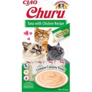 Churu cat tuniak a kura 4 x 14 g