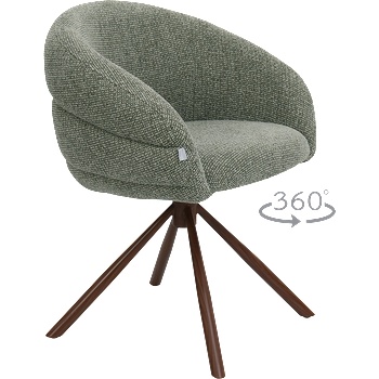 Carmen Трапезен стол namka - светлозелен 7А wal (3532174)