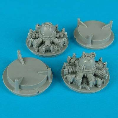 Aires/Quickboost 1:48 C-47 Dakota Engines