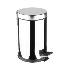HORECANO HORECANO-Кош с педал 3L ХРОМ Ø21xh22cm (4501.1825S. 430.03) (016201)