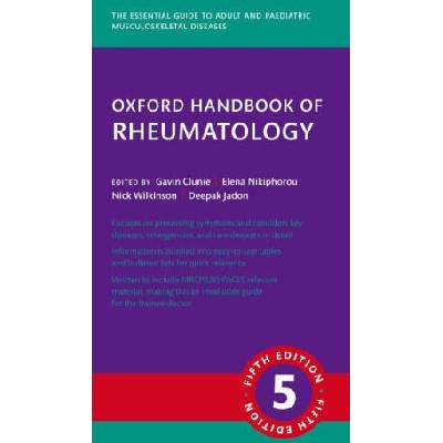Oxford Handbook of Rheumatology 5e | Deepak R. Jadon, Elena Nikiphorou, Nick Wilkinson