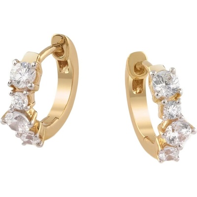 Guess Pozlacené kruhy se zirkony Jardin JSBE04462JWYGT/U
