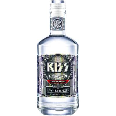 Kiss Cold Gin Navy Strength 57% 0,7 l (holá láhev)