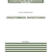 Edition Wilhelm Hansen Noty pro piano Dreistimmige Inventionen