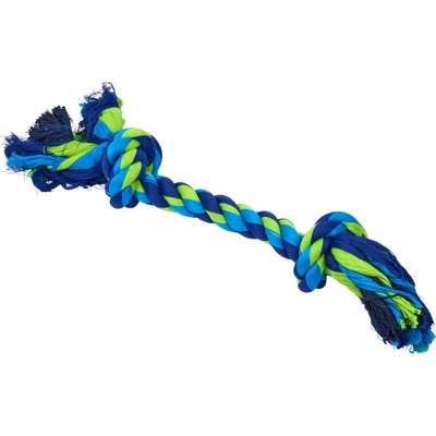BUSTER Dent.Rope 2 uzly modrá limet.35 cm L
